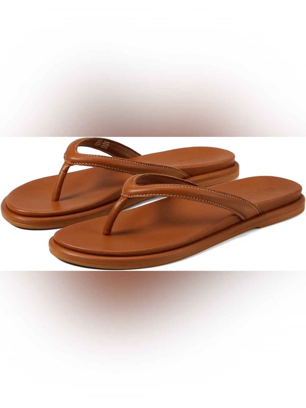 NWT OluKai Tiare Flip Flop Beach Sandals - Fox - Sz 6